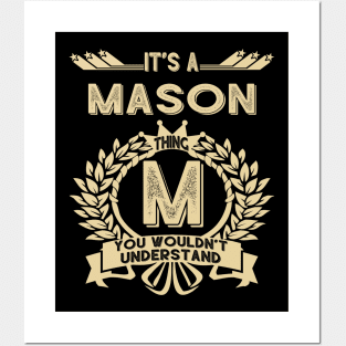 Mason Posters and Art